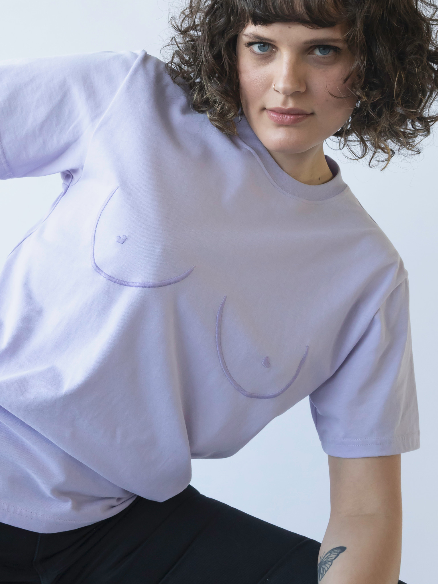 T.I.T.S. TITSSHIRT LILAC