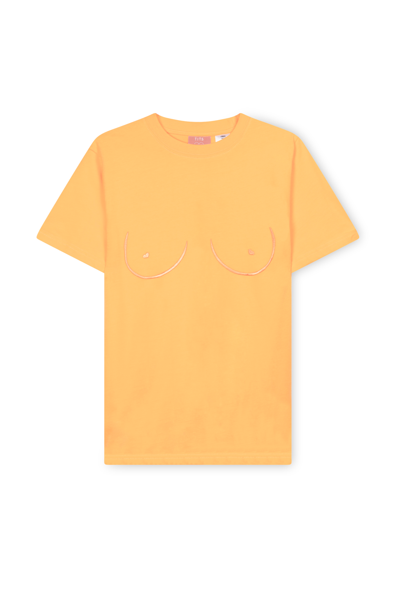 T.I.T.S. TITSSHIRT ORANJE