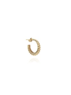 T.I.T.S. CROISSANT HOOP OORBEL GOUD