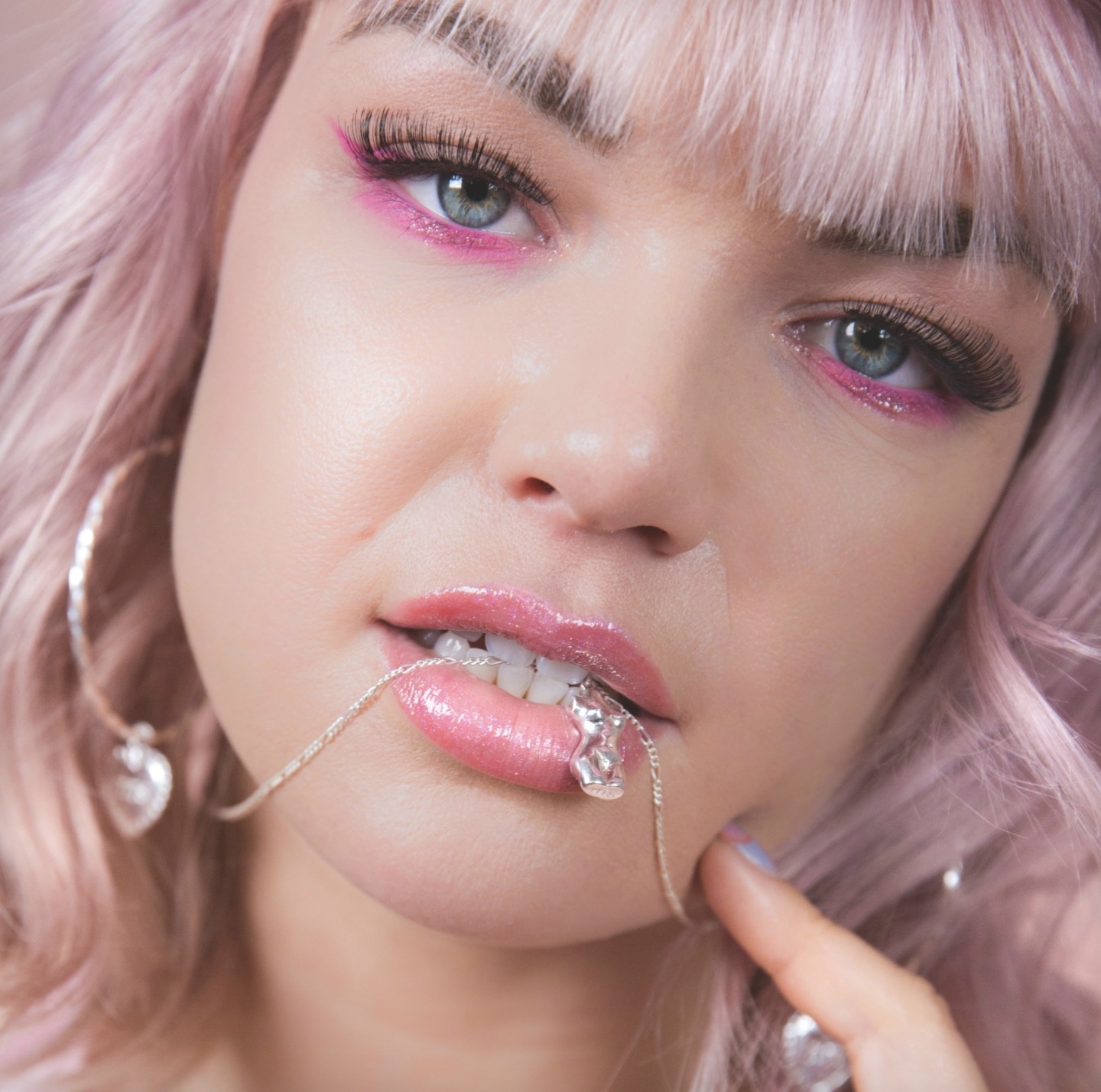 T.I.T.S. VINTAGE NECKLACE SILVER