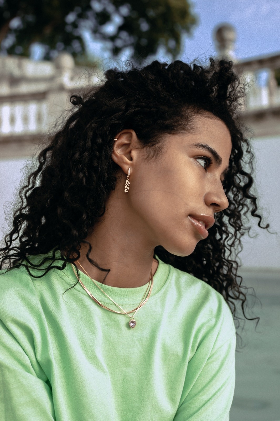 T.I.T.S. TITS CRYSTAL OORBEL GOUD