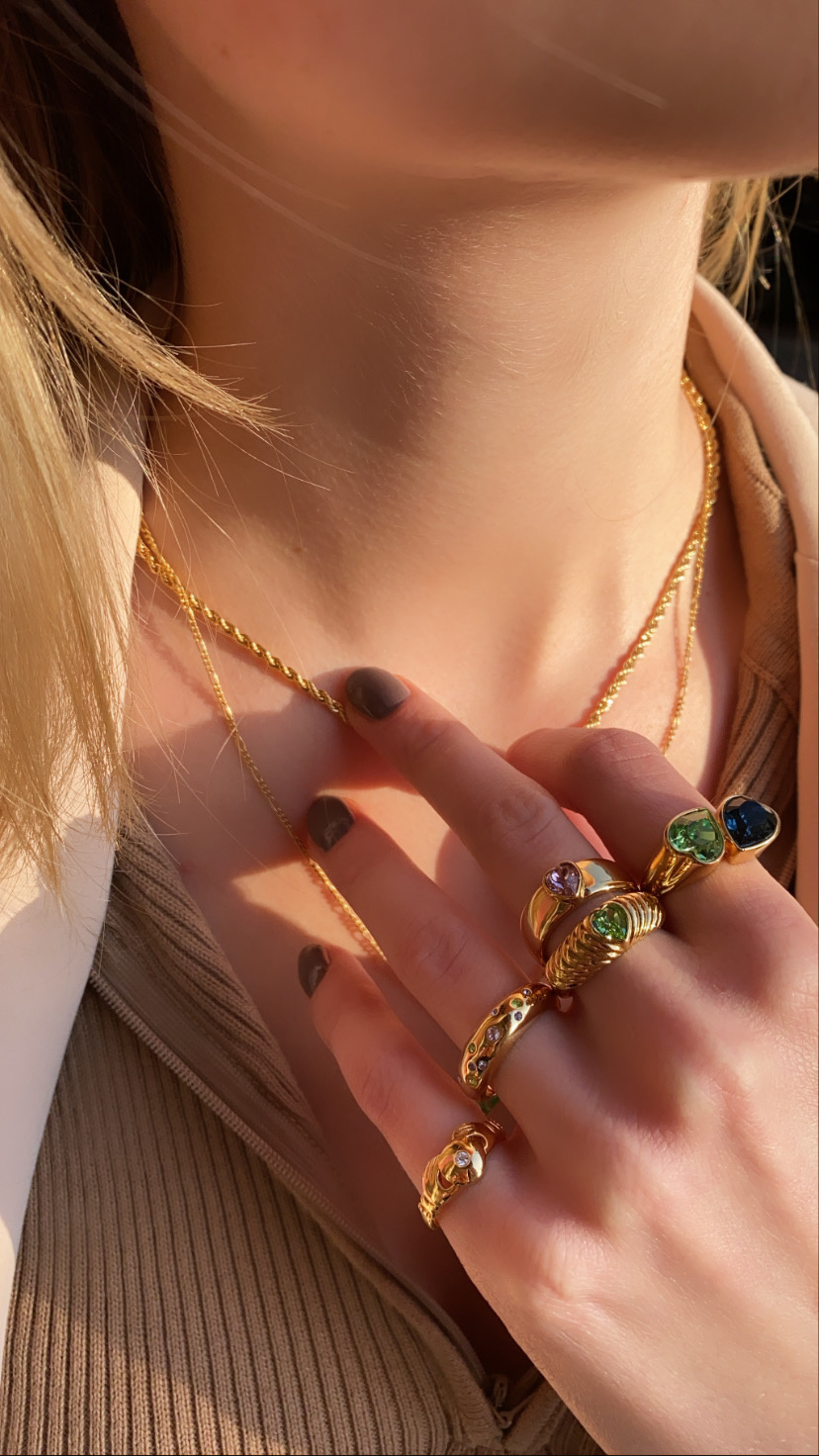 T.I.T.S. DOUBLE LOVE RING