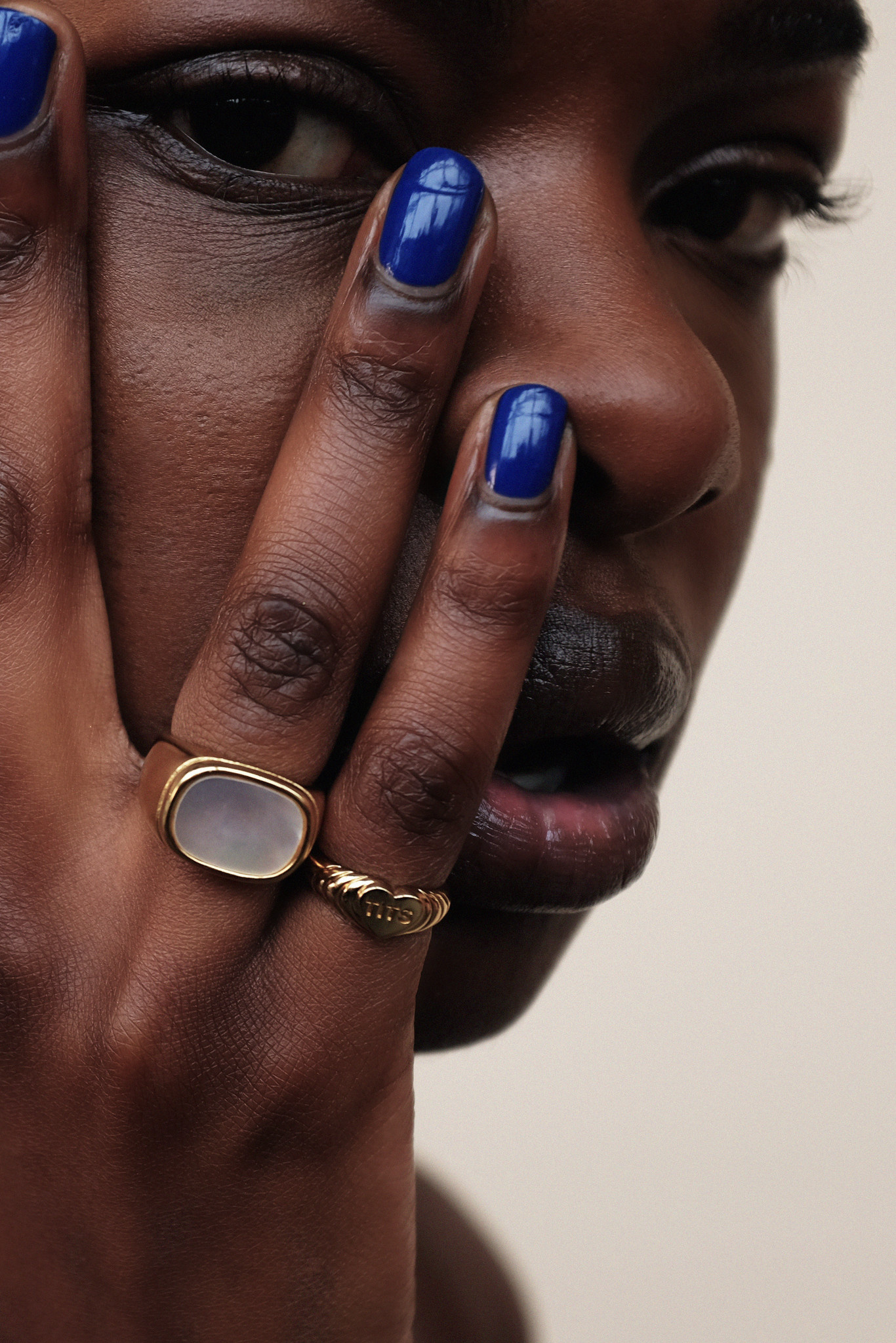 T.I.T.S. TITS PINK HART RING GOUD