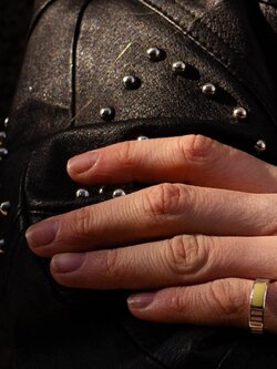 T.I.T.S. GRIT RING JOY SILVER