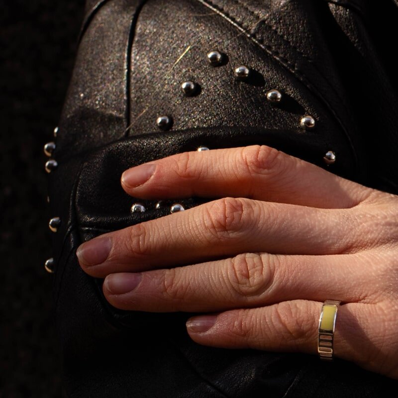 T.I.T.S. GRIT RING JOY SILVER