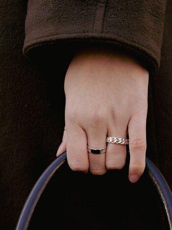 T.I.T.S. GRIT RING SERENE SILVER