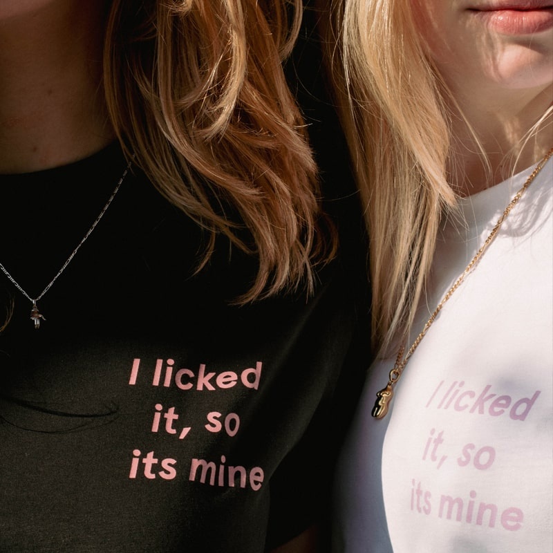 T.I.T.S. T-SHIRT I LICKED IT WIT