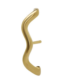 Embrace Wave Earring Gold