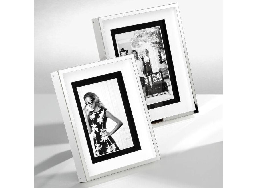 Picture Frame 'Gramercy' - L- Silver
