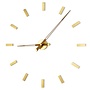 Design wall clock 'Tacón Gold N'