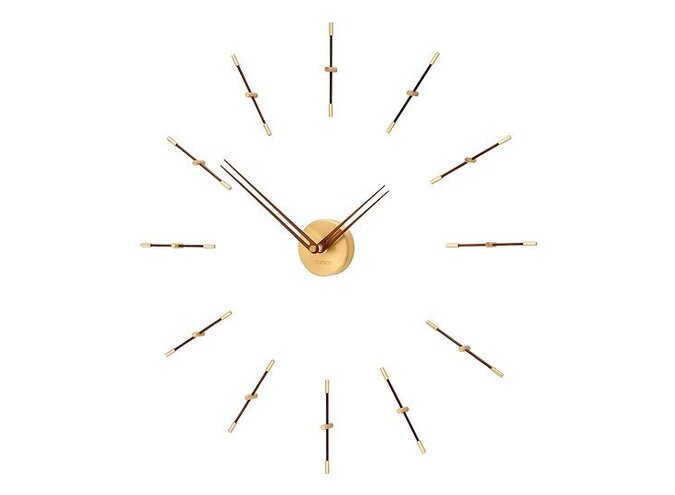 Design  clock Mini Merlín Gold