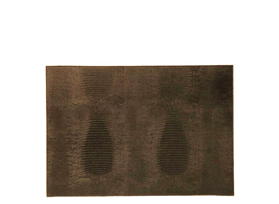 Placemat 'Doukas' Brown - set of 2