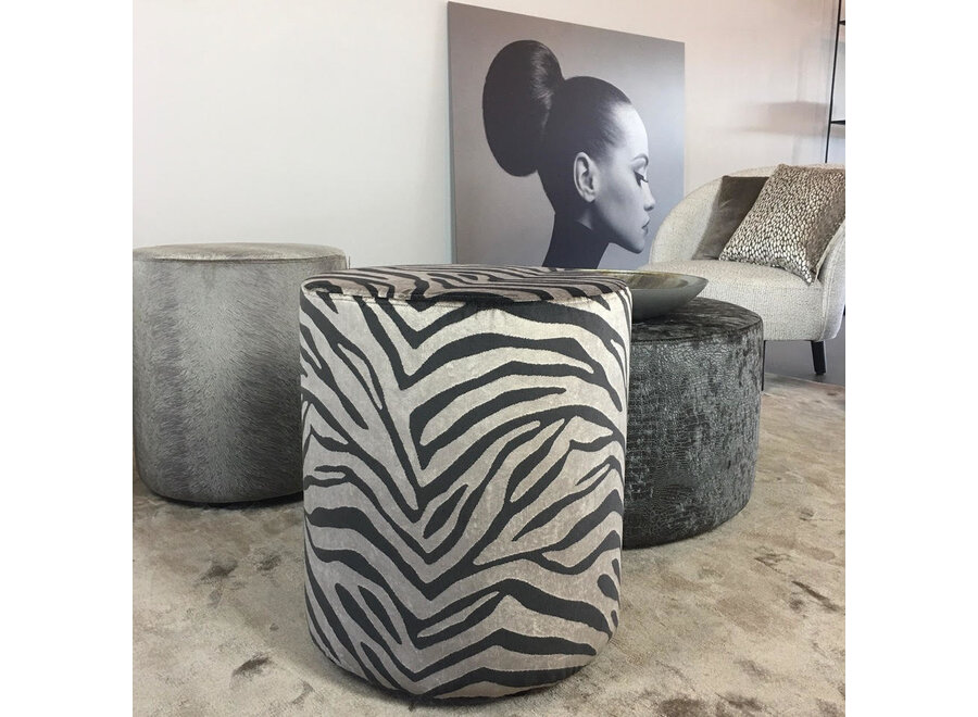 Pouf Perla Gray