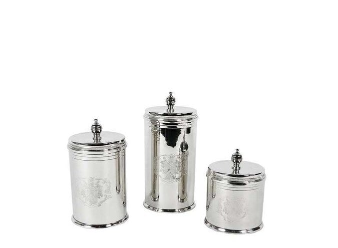 Luxury Box 'Gaston' set of 3 - Nickel