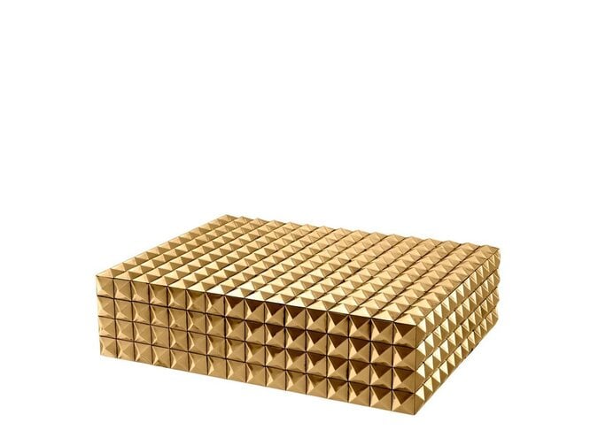 Luxury Storage Box 'Vivienne' L - Gold