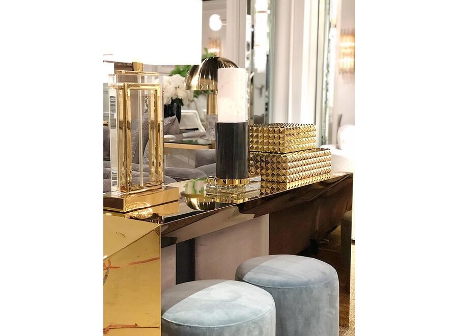 Luxury Storage Box 'Vivienne' L - Gold