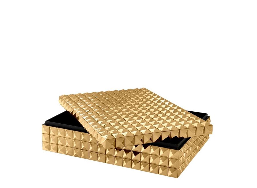 Luxury Storage Box 'Vivienne' L - Gold