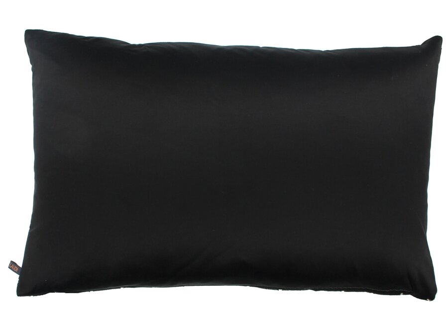 Decorative pillow Petter Black/Gold