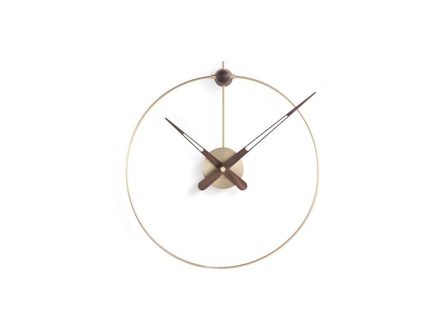 Design Wall clock Micro Anda Gold n