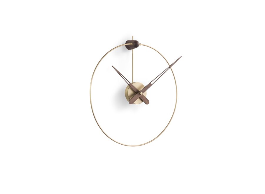 Design Wall clock 'Micro Anda Gold n'