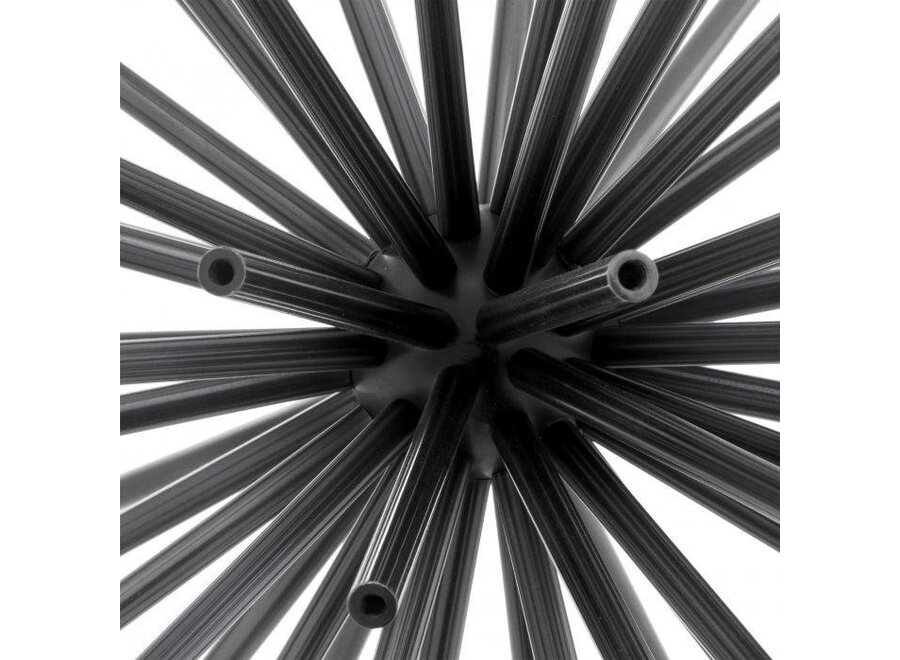 Decoration object 'Meteor' set of 3 - Black