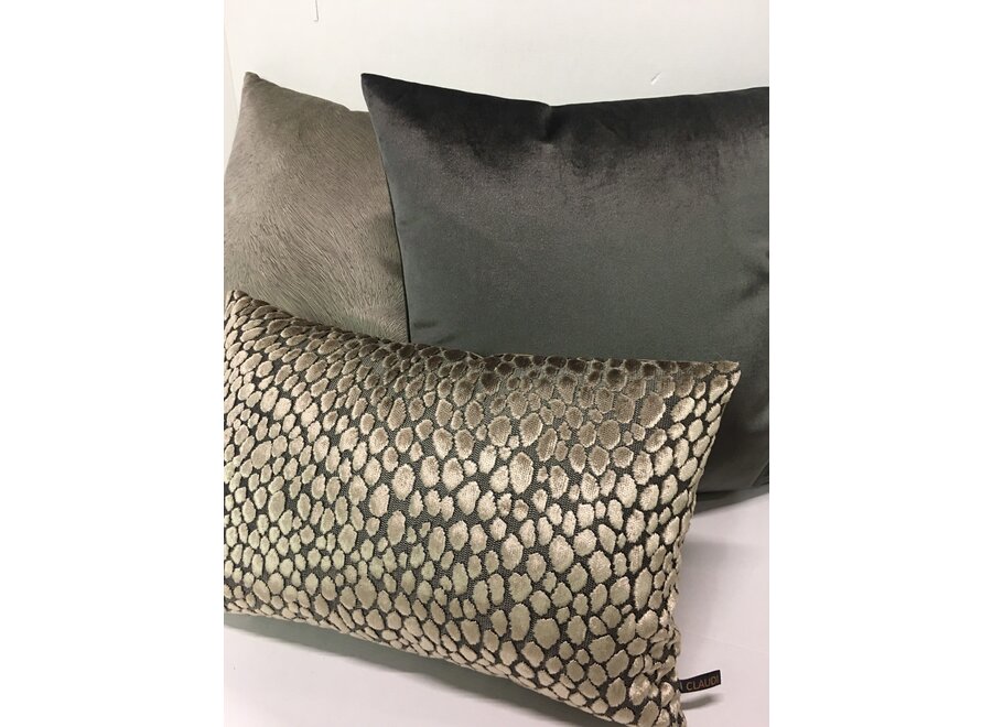 Pillow combination Brown/Dark Taupe: Perla, Speranza & Bandi