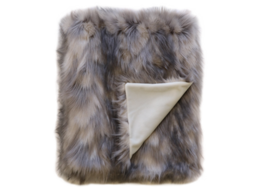 Fur throw 'Mountain Hare'