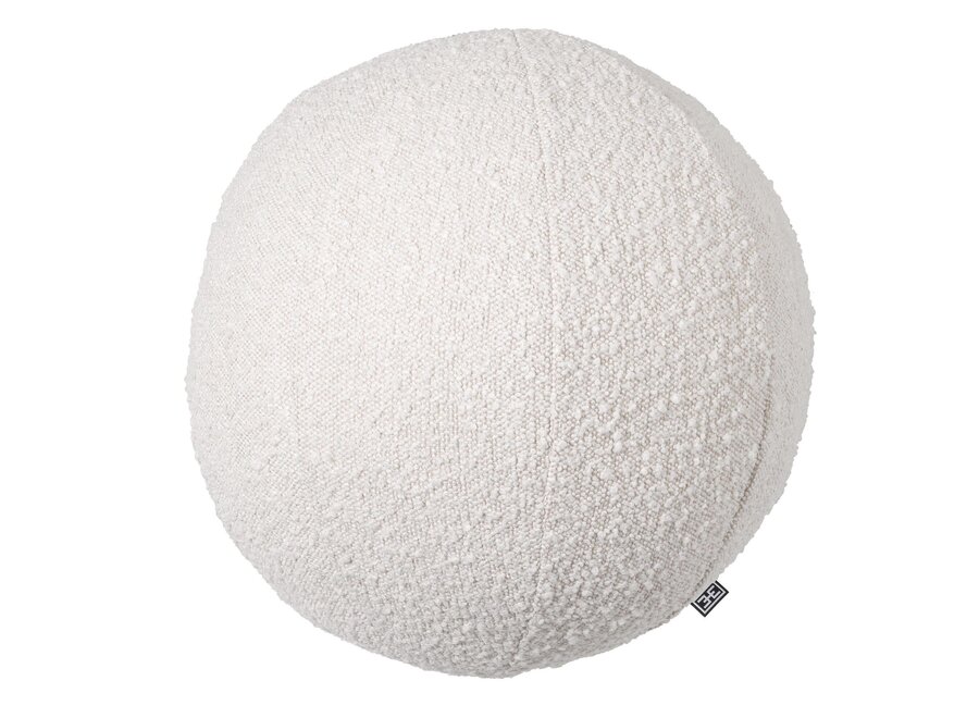 Pillow ‘Palla' Bouclé cream - L