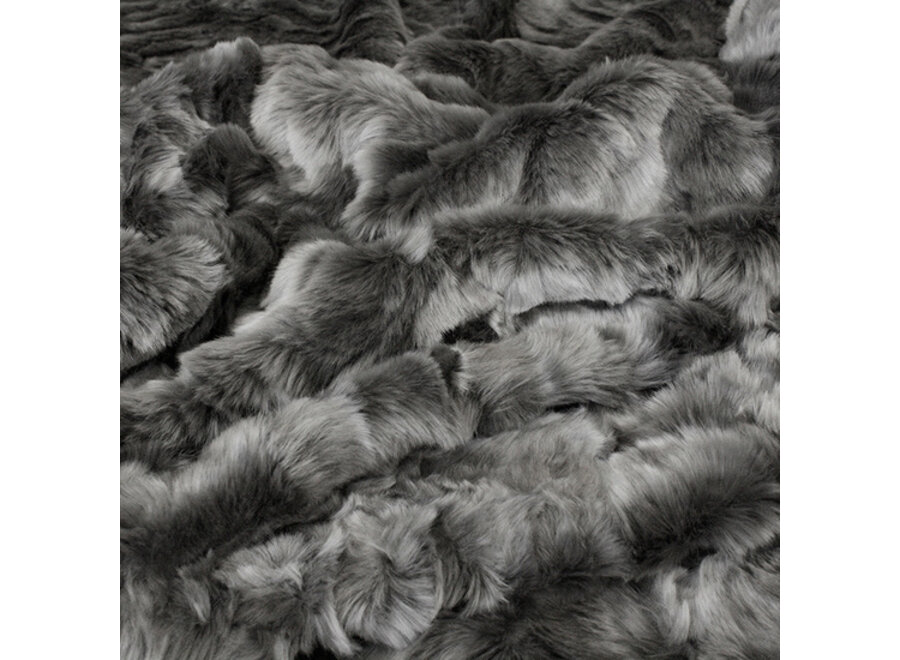 Fur Throw 'Pewter Chinchilla'