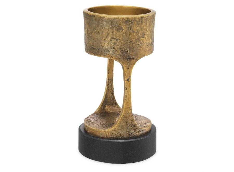 Candle holder 'Bologna' - S - Brass