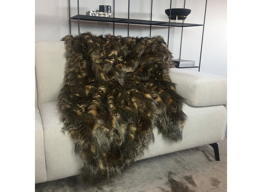 Fur throw 'Red Fox'