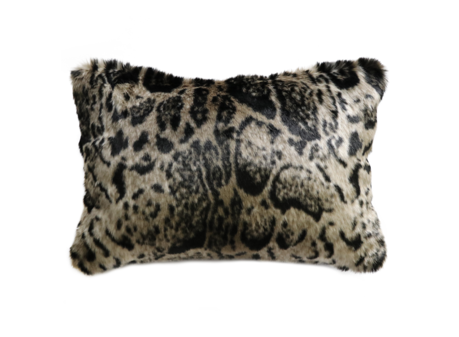 Fur Pillow 'African Leopard'