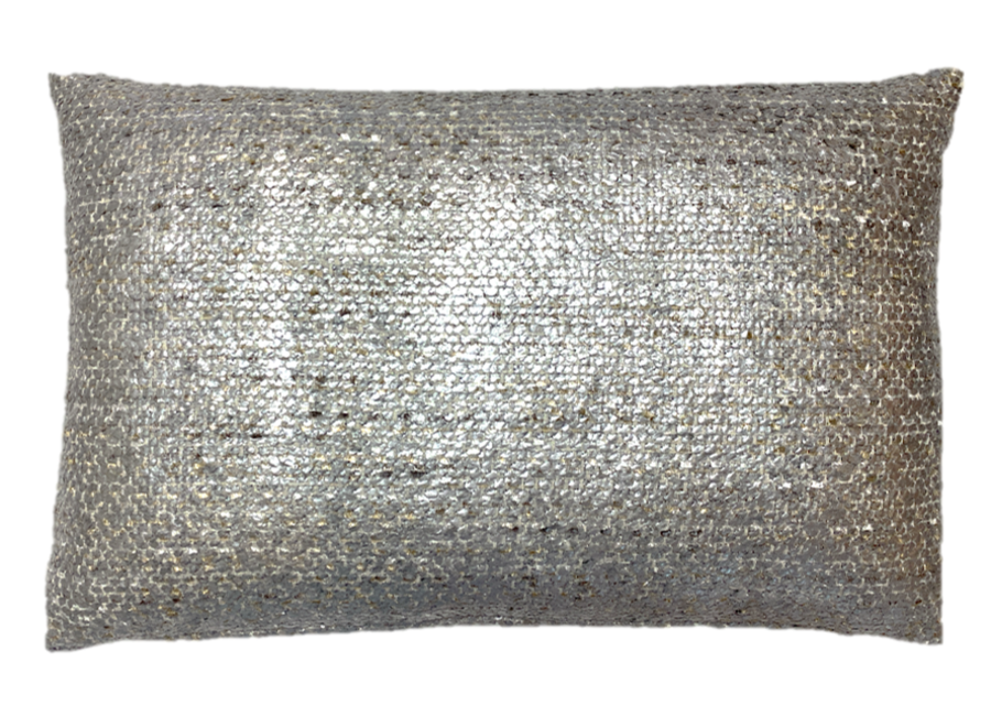 Decorative pillow St Tropez Silver