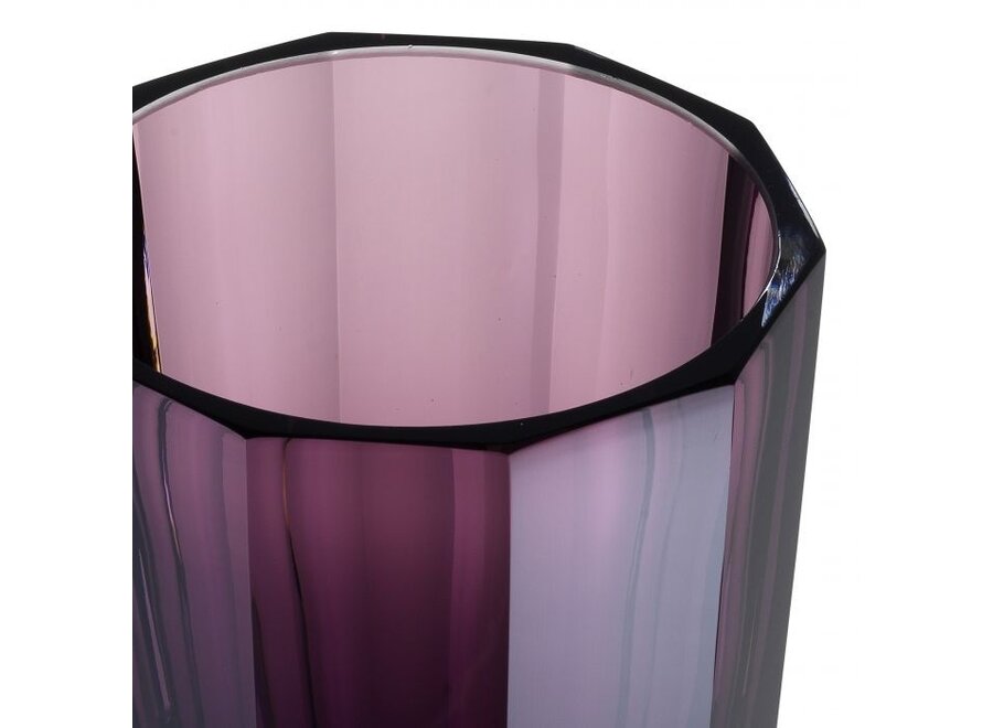 Vase 'Chavez' - L - Purple