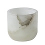 Alabaster tealight 'Milos' - S