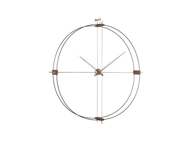 Design clock 'Delmori' Gold