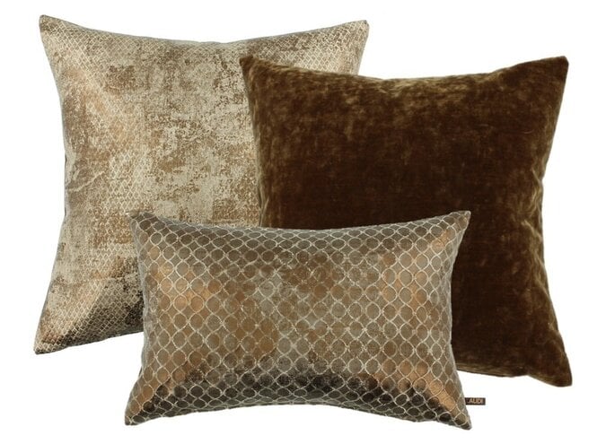 Pillow combination W| Bronze: Phyton, Severo, Beddine