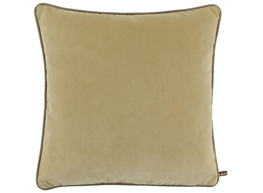 Decorative pillow Rosana Cappuccino + Piping Laser