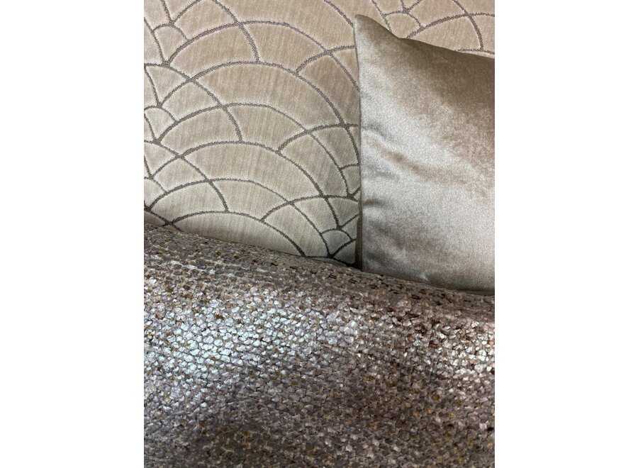 Pillow combination Silver/Sand: Bandi,  Dinora & St. Tropez