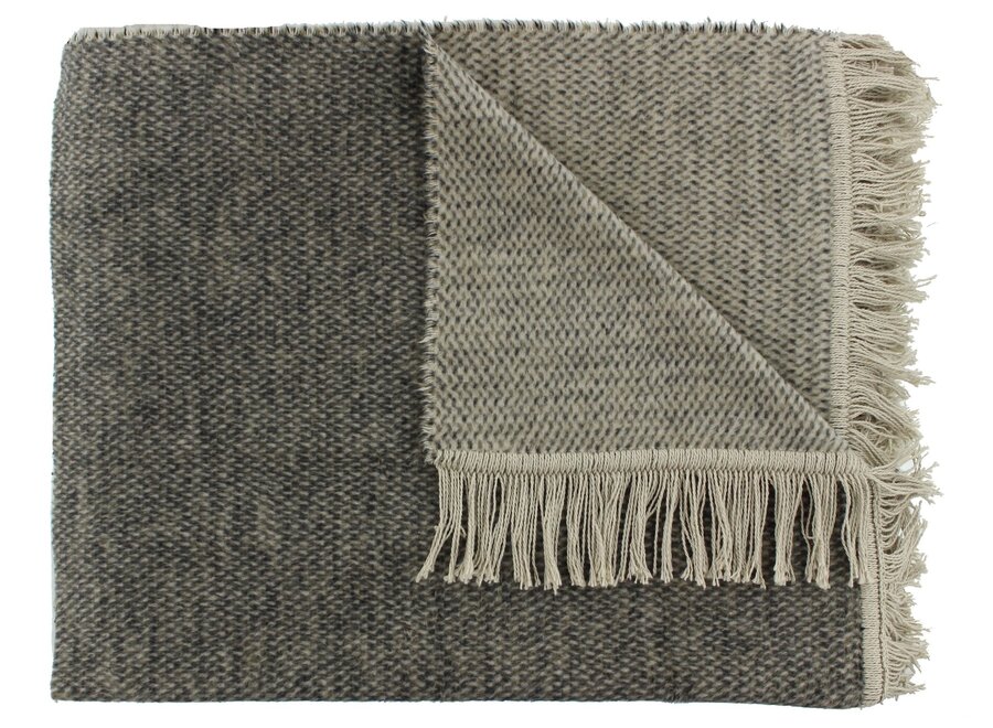 Throw Unami Dark Taupe new