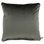 Decorative pillow Astrid W|Exclusives Dark Taupe + piping Gold