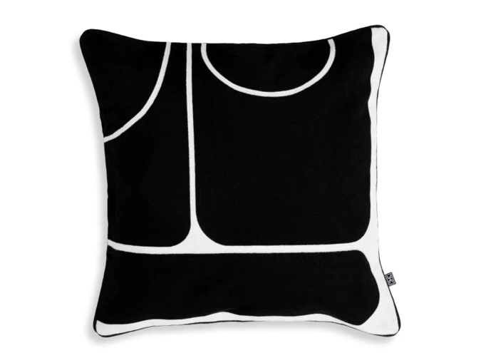 Pillow Sabrosa - Black & White