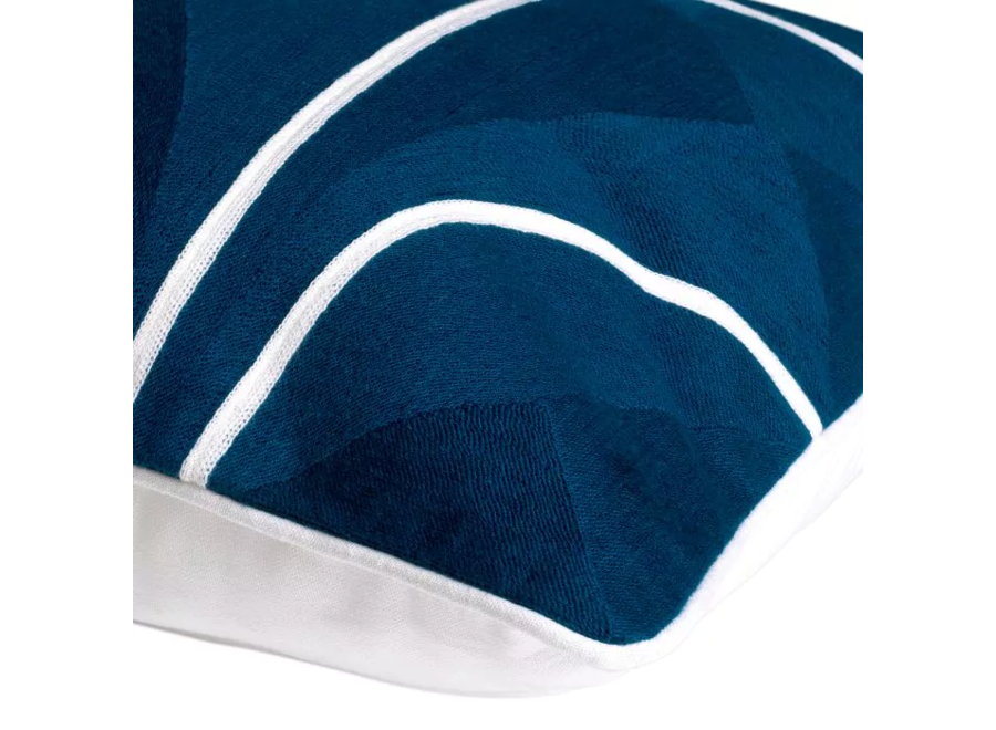 Pillow ‘Sabrosa' - Blue & White