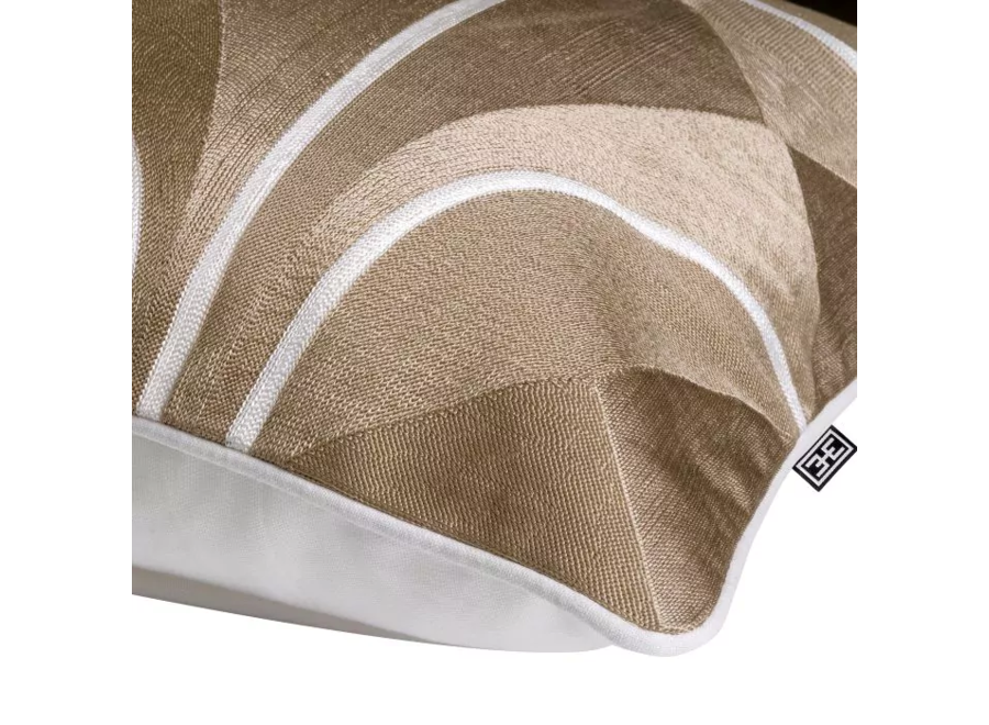 Pillow ‘Sabrosa' - Beige & White