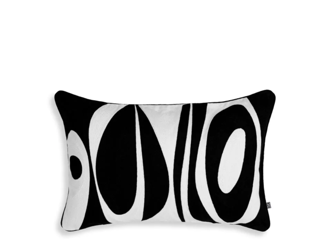 Pillow Coura - Black & White