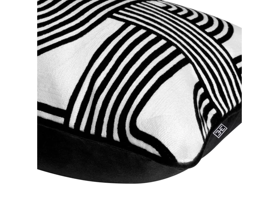 Pillow  ‘Abaças' - Black & White