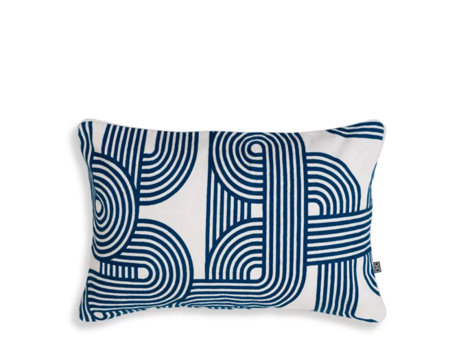 Pillow Abaças - Blue & White