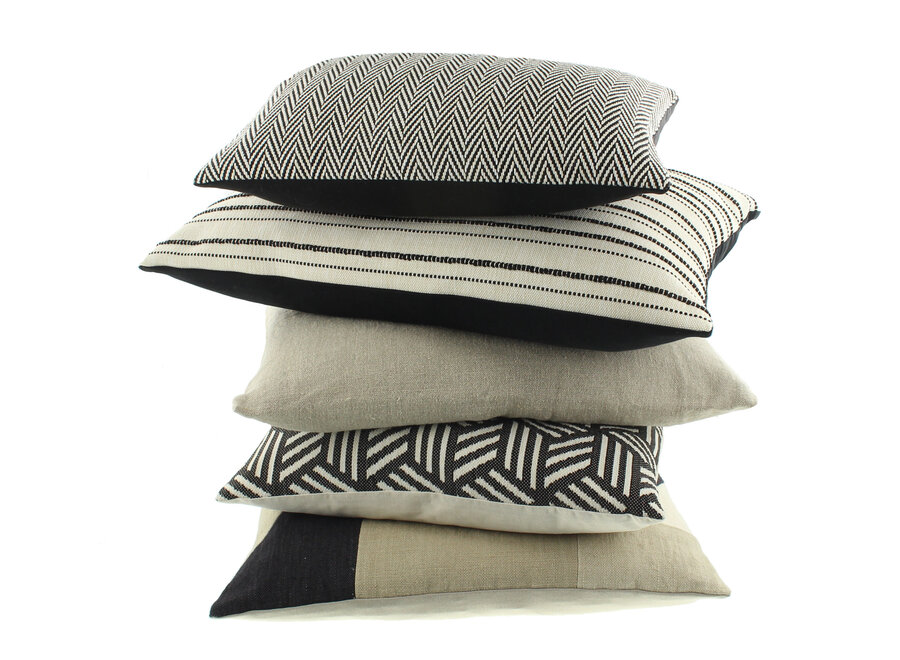 Decorative Pillow Remara Exclusive Black/Sand