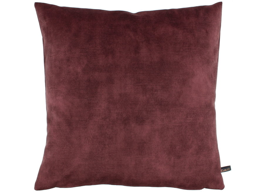 Decorative Pillow Adona Wine Red