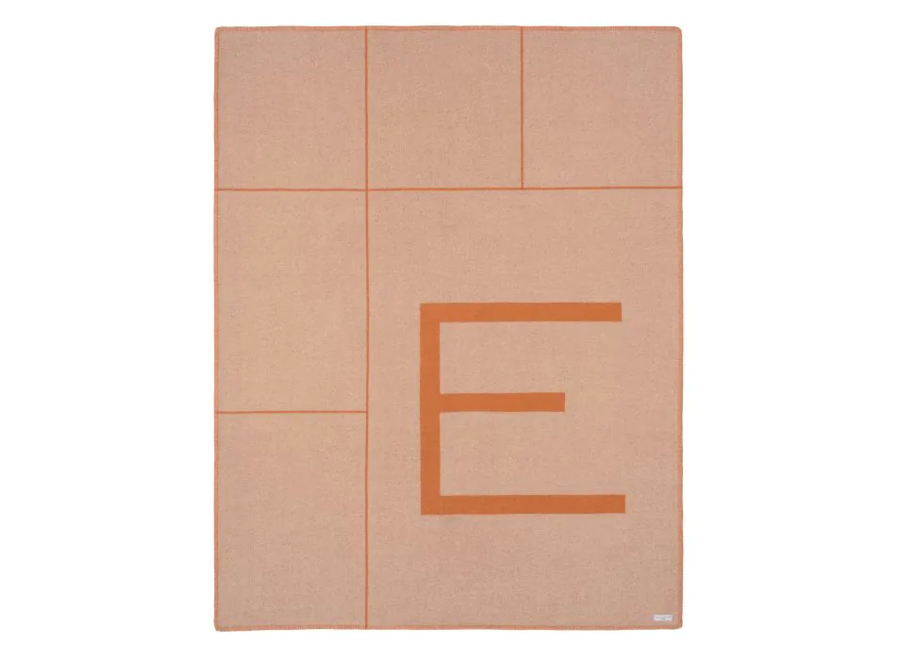 Throw 'Rhoda'  Orange